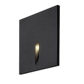 Spoturi - Spot LED incastrabil iluminat ambiental IP54 Boven negru