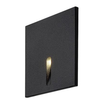 Spoturi - Spot LED incastrabil iluminat ambiental IP54 Boven negru