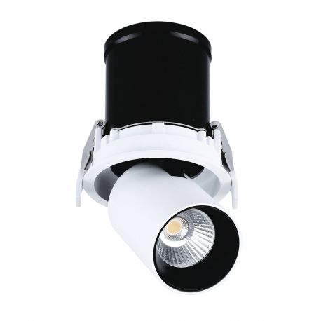 Spoturi tavan fals - Spot LED 2700K incastrabil GARDA 6cm alb