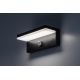 Aplice - Aplica LED iluminat exterior cu senzor IP54 Zaragoza negru