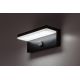 Aplice - Aplica LED iluminat exterior cu senzor IP54 Zaragoza negru