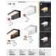 Aplice - Aplica LED iluminat exterior cu senzor IP54 Zaragoza negru