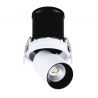 Spot LED 3000K incastrabil GARDA 6cm alb