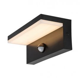 Aplice - Aplica LED iluminat exterior cu senzor IP54 Zaragoza negru