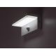 Aplice - Aplica LED iluminat exterior cu senzor IP54 Zaragoza alb