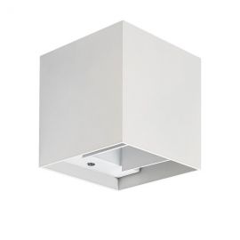 Aplice - Aplica de perete iluminat exterior ambiental IP54 Solin alba