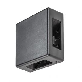 Aplice - Aplica LED iluminat exterior ambiental IP54 Lippa negru