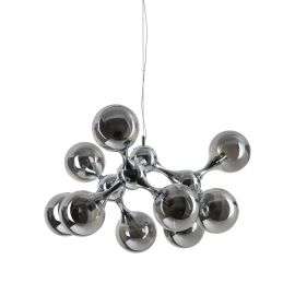 Pendule, Lustre suspendate - Lustra design modern NODI SP9 CROMO