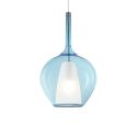 Lustra, Pendul din sticla KALIQUE-1 SP1 D28 AZZURRO