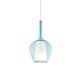 Lustra, Pendul din sticla KALIQUE-1 SP1 D18 AZZURRO
