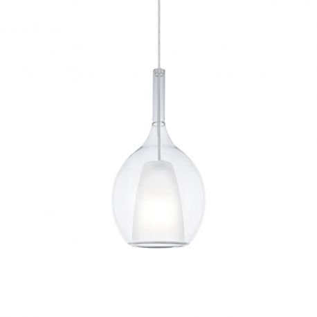 Pendule, Lustre suspendate - Lustra, Pendul din sticla KALIQUE-2 SP1 D18 TRASPARENTE