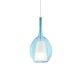 Pendule, Lustre suspendate - Lustra, Pendul din sticla KALIQUE-2 SP1 D18 AZZURRO