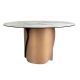 Mese dining - Masa rotunda design LUX Porcelain Marble 140cm