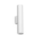 Aplice, corpuri de iluminat pentru pereti - Aplica de perete LOOK AP2 ROUND D60 H300 BIANCO