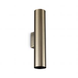 Aplice, corpuri de iluminat pentru pereti - Aplica de perete LOOK AP2 ROUND D60 H300 BRUNITO