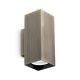 Aplice, corpuri de iluminat pentru pereti - Aplica de perete LOOK AP2 SQUARE D60 H150 BRUNITO