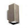 Aplica de perete LOOK AP2 SQUARE D60 H150 BRUNITO