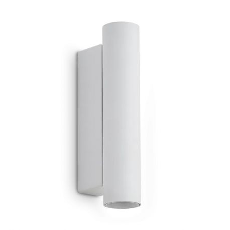 Aplice, corpuri de iluminat pentru pereti - Aplica de perete LOOK LED AP2 ROUND D30 H150 ON-OFF BIANCO 3000K
