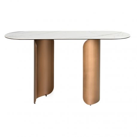 Console - Consola design LUX Porcelain Marble