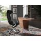 Scaune Birou cu role - Scaun de birou modern piele sintetica Black