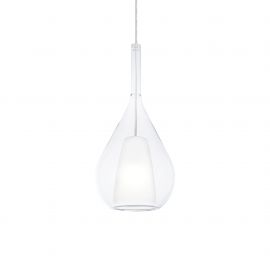 Pendule, Lustre suspendate - Lustra, Pendul din sticla KALIQUE-3 SP1 D18 TRASPARENTE