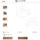 Fotolii - Fotoliu LUX design italian, Piele Naturala, Brown