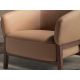 Fotolii - Fotoliu LUX design italian, Piele Naturala, Brown