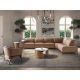 Fotolii - Fotoliu LUX design italian, Piele Naturala, Brown