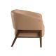 Fotolii - Fotoliu LUX design italian, Piele Naturala, Brown