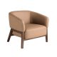 Fotoliu LUX design italian, Piele Naturala, Brown
