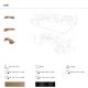 Coltare - Coltar modular LUX design italian cu sezlong stanga Piele Naturala, Brown
