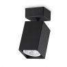Spot aplicat tavan DYNAMITE AP1 SQUARE NERO