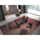 Mese dining - Masa dining design LUX Rectangular Black Steel 200x95cm