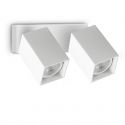 Aplica de perete DYNAMITE AP2 SQUARE BIANCO