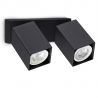 Aplica de perete DYNAMITE AP2 SQUARE NERO