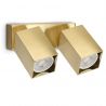 Aplica de perete DYNAMITE AP2 SQUARE OTTONE
