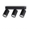 Plafoniera DYNAMITE PL3 LINEAR ROUND NERO