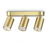 Plafoniera DYNAMITE PL3 LINEAR ROUND OTTONE