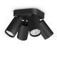 Plafoniere cu spoturi, Spoturi aplicate - Plafoniera DYNAMITE PL4 ROUND NERO