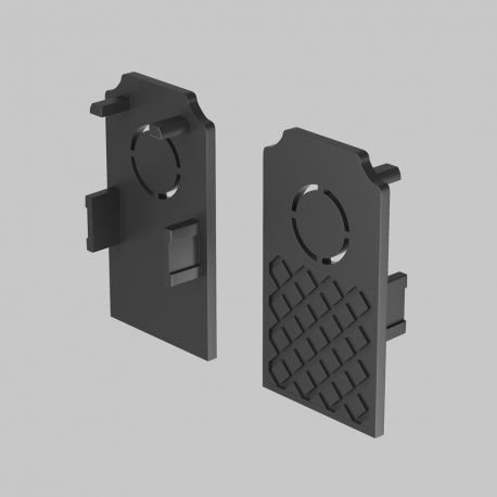 Accesorii iluminat - Accesoriu, Capat decor pentru pentru sinele magnetice incastrabile Exility