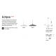 Pendule, Lustre suspendate - Lustra/Pendul ECLIPSE SP1 NERO