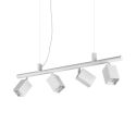 Lustra suspendata DYNAMITE SP4 SQUARE BIANCO