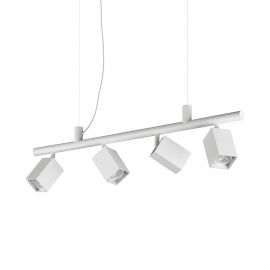 Pendule, Lustre suspendate - Lustra suspendata DYNAMITE SP4 SQUARE BIANCO