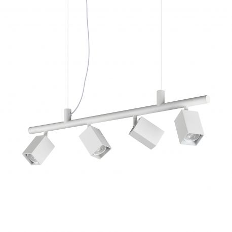 Pendule, Lustre suspendate - Lustra suspendata DYNAMITE SP4 SQUARE BIANCO