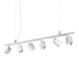 Pendule, Lustre suspendate - Lustra suspendata DYNAMITE SP6 SQUARE BIANCO
