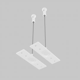 Accesorii iluminat - Accesoriu, Kit alb suspendare pentru sina magnetica Exility