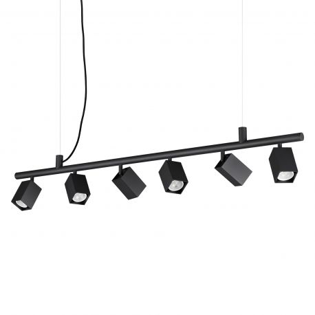 Pendule, Lustre suspendate - Lustra suspendata DYNAMITE SP6 SQUARE NERO