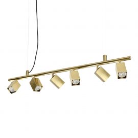 Pendule, Lustre suspendate - Lustra suspendata DYNAMITE SP6 SQUARE OTTONE