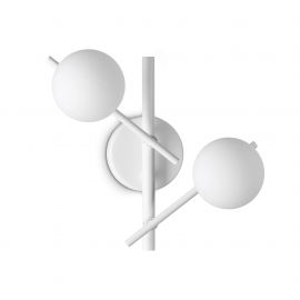 Aplice, corpuri de iluminat pentru pereti - Aplica de perete moderna ATLAS AP2 BIANCO