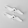 Accesoriu, Element de prindere tavan pentru sinele magnetice Exility alb